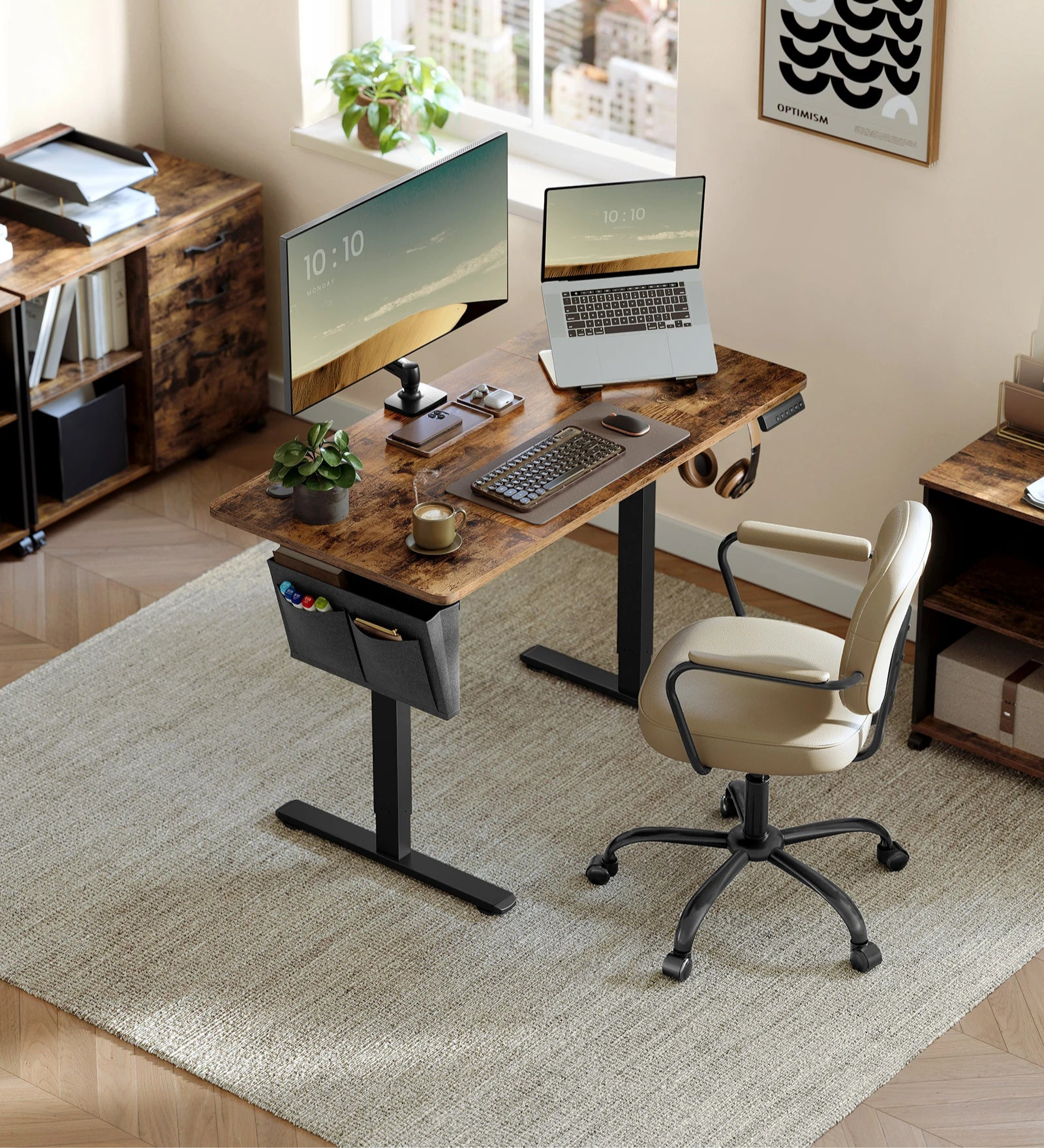 Bureau Électrique Réglable en Hauteur