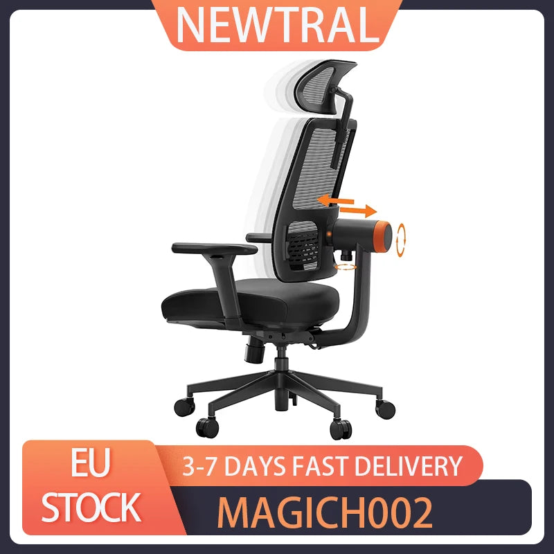 Chaise Ergonomique Pro – Soutien Lombaire & Confort Optimal