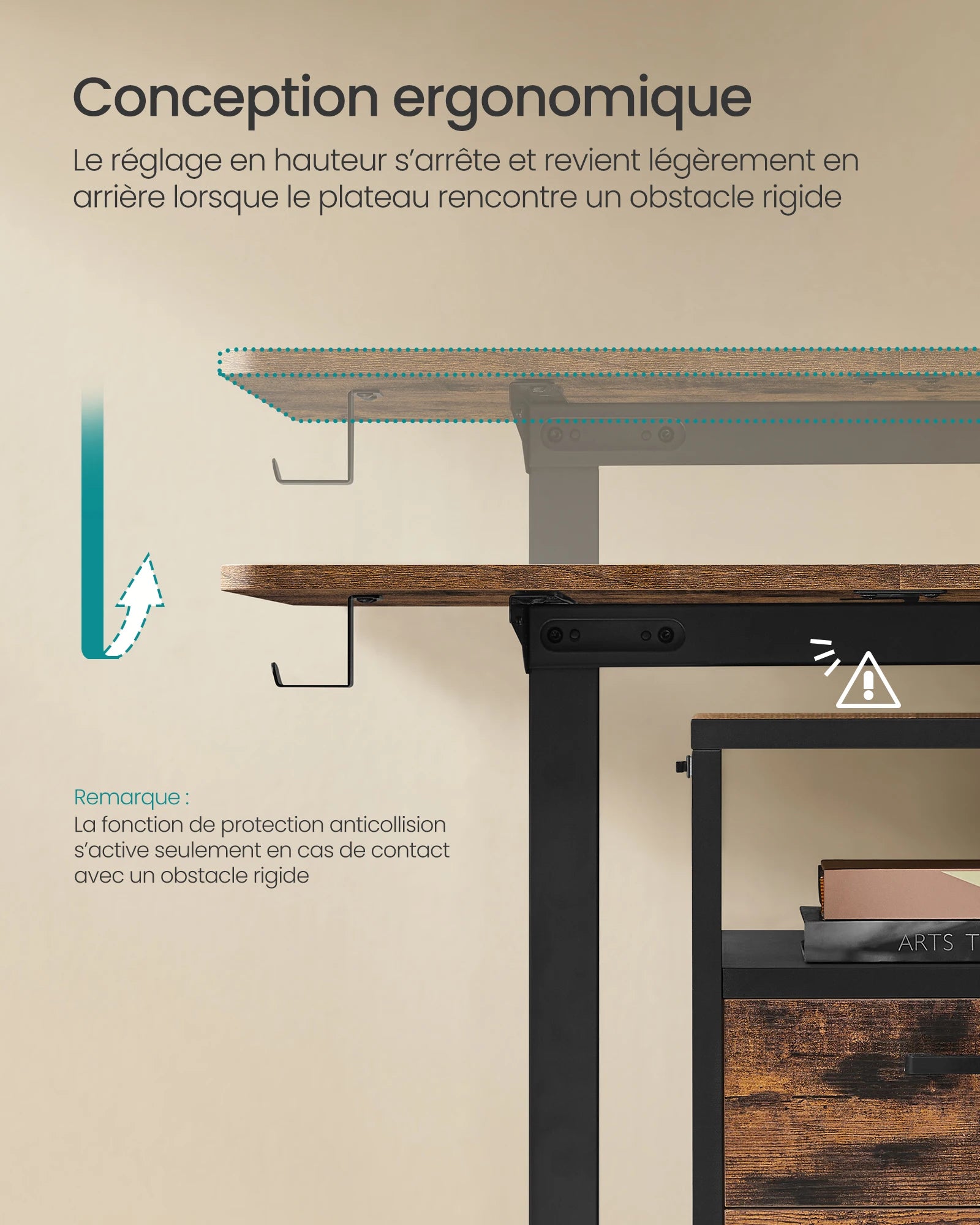 Bureau Électrique Réglable en Hauteur