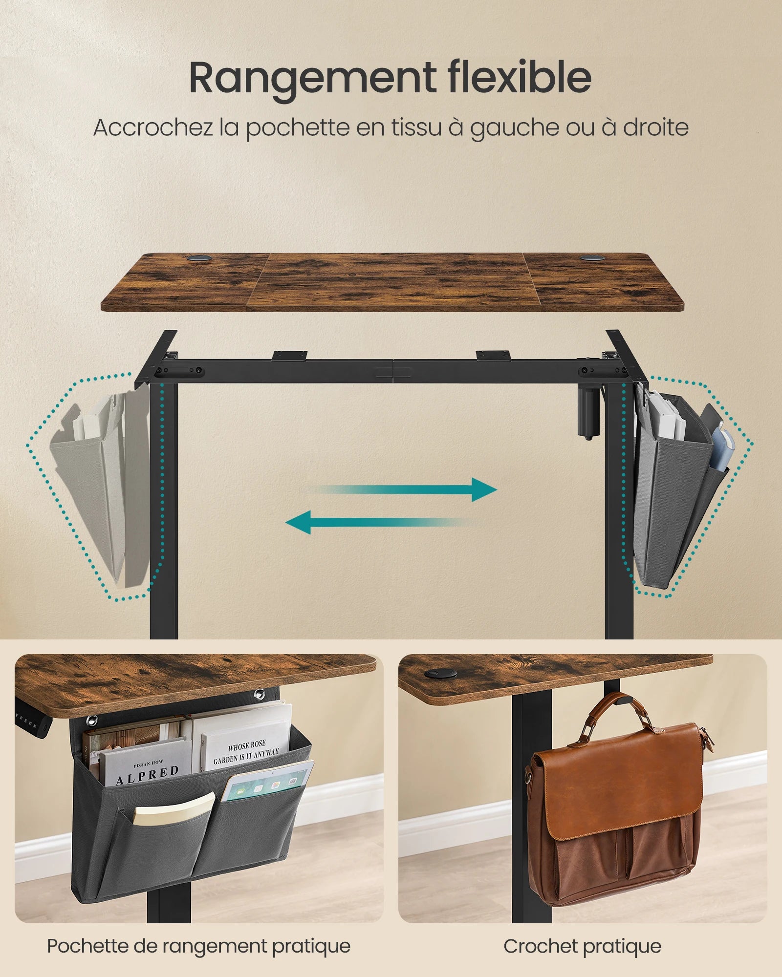 Bureau Électrique Réglable en Hauteur