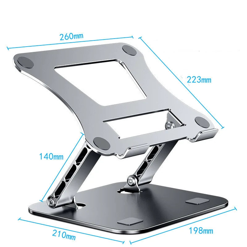 Support Pliable en Aluminium – Pour ordinateur et tablette(jusqu’à 17")