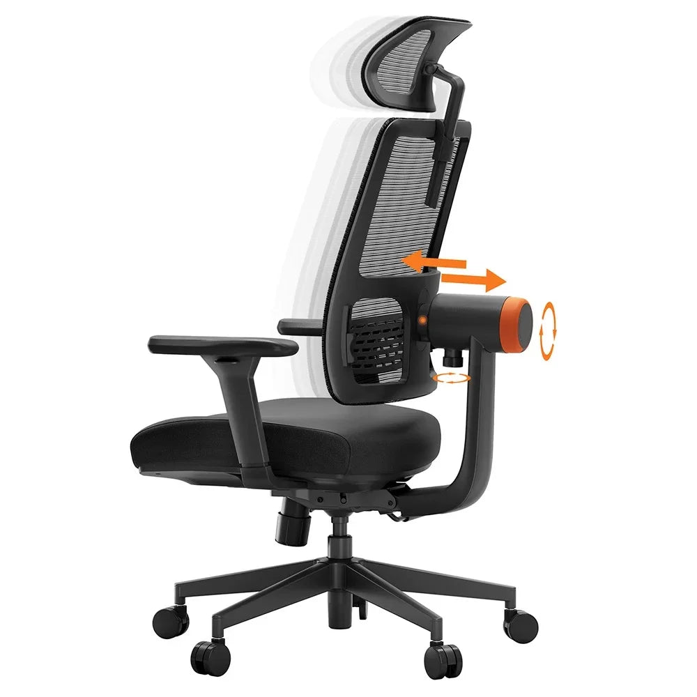 Chaise Ergonomique Pro – Soutien Lombaire & Confort Optimal