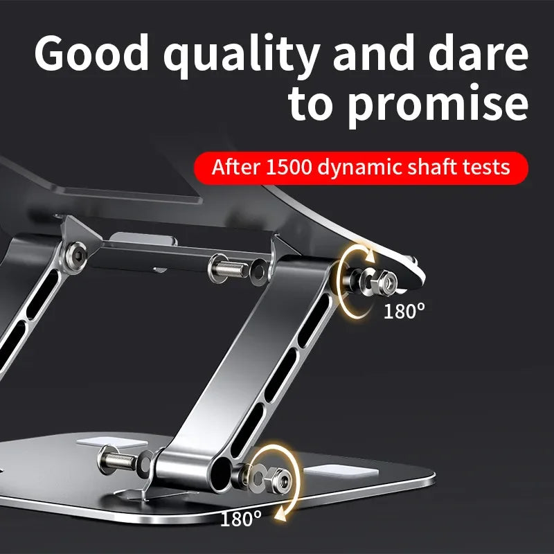 Support Pliable en Aluminium – Pour ordinateur et tablette(jusqu’à 17")