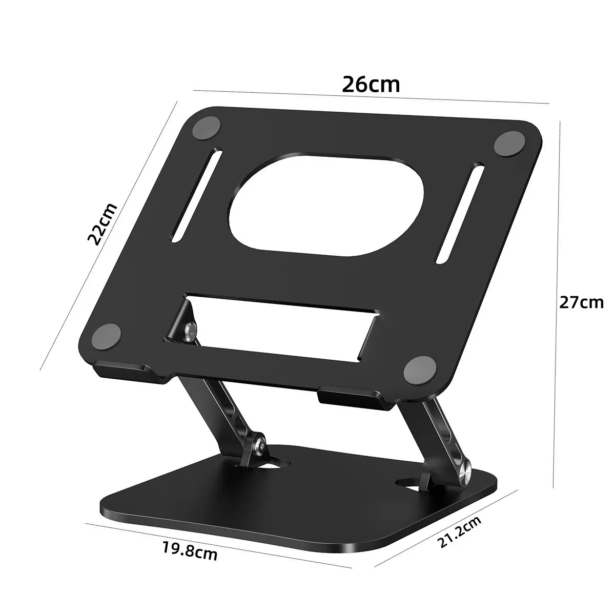 Support Pliable en Aluminium – Pour ordinateur et tablette(jusqu’à 17")