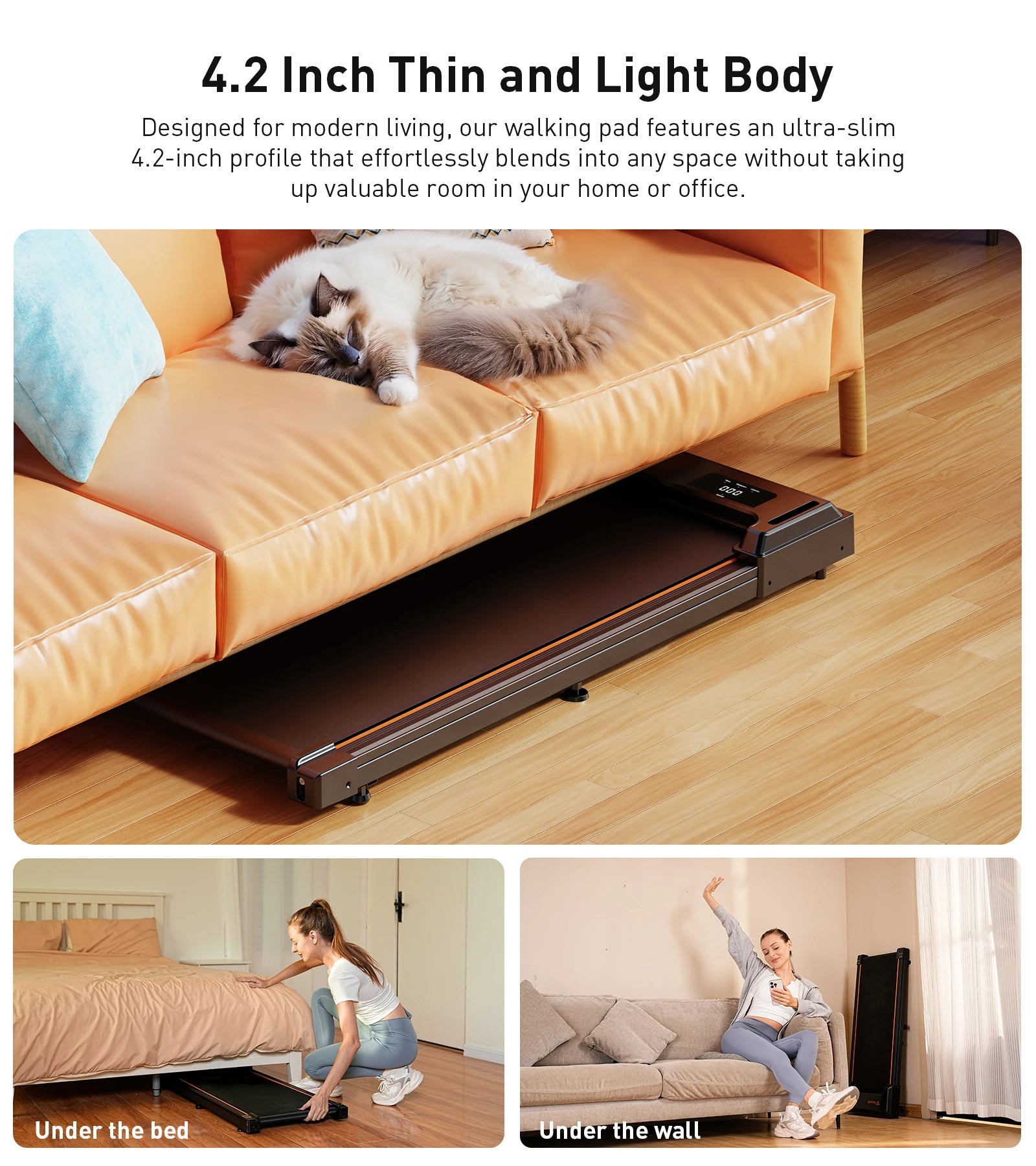 Tapis roulant plat