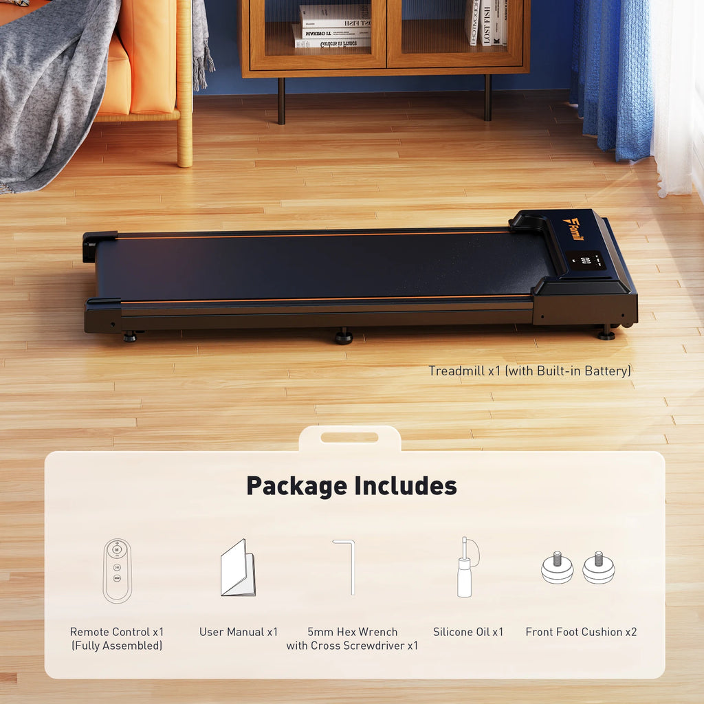 Tapis roulant plat