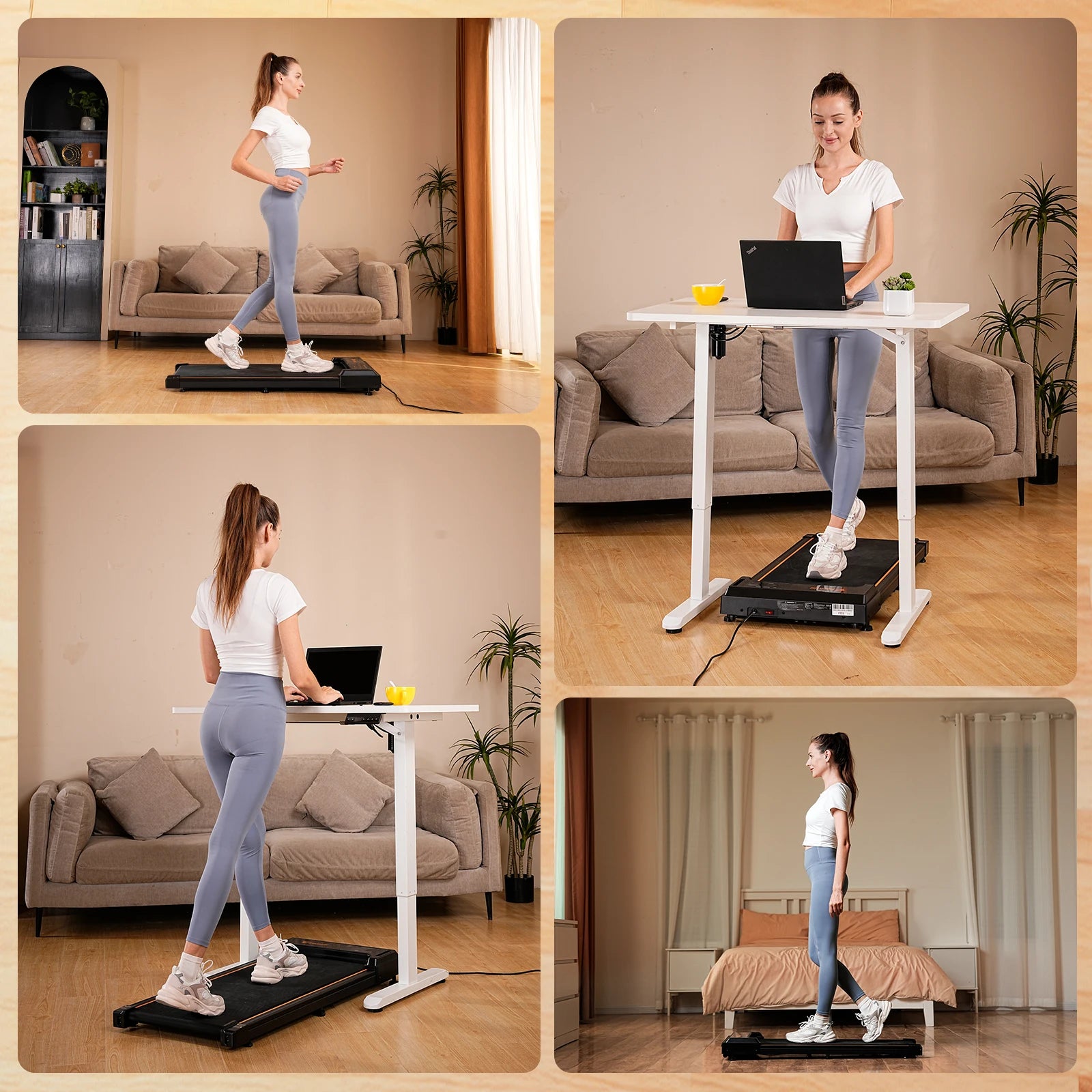 Tapis roulant plat